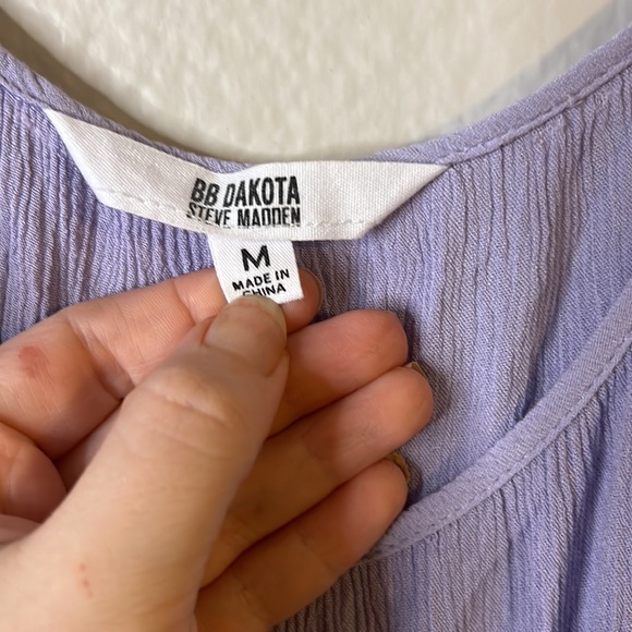 BB DAKOTA BY STEVE MADDEN TIERED MATERNITY DRESS NWOT - Picture 8 of 12